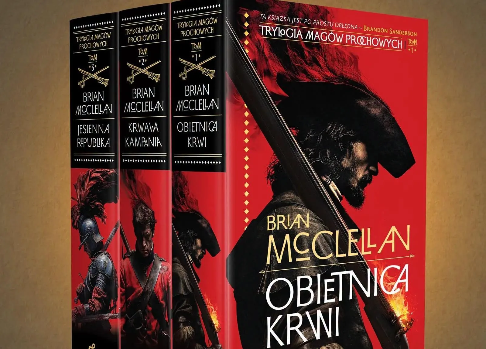 "Trylogia Magów Prochowych" Briana McClellana w nowym wydaniu