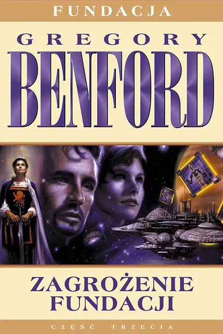 Benford, Gregory -"Zagrożenie Fundacji" (2025) – okładka