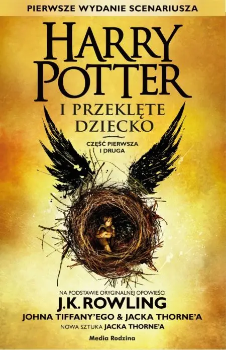 Harry Potter i Przeklęte Dziecko. Część Pierwsza i Druga – okładka